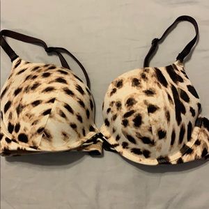Leopard Print Bra